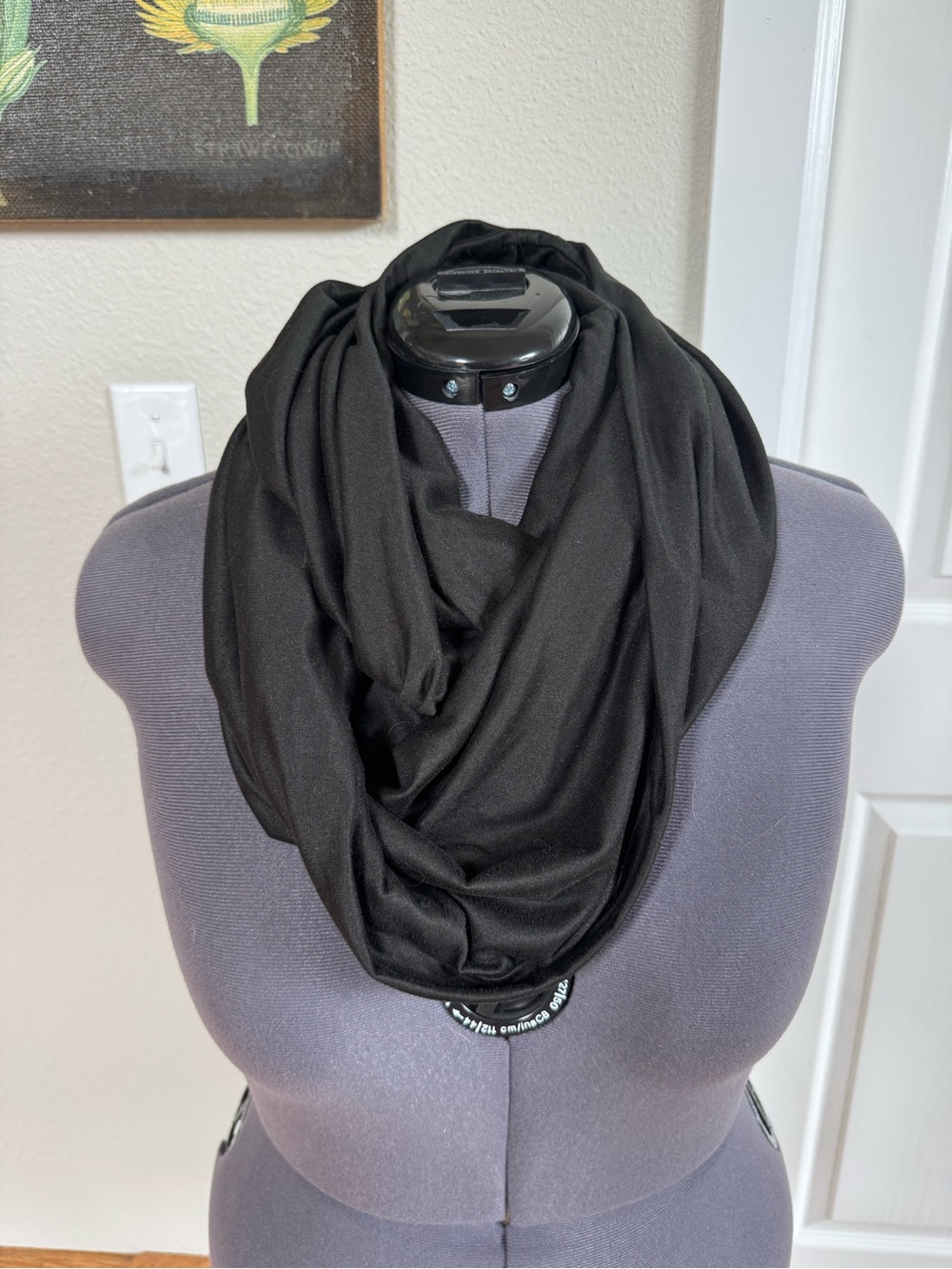 Beyond Yoga Black Infinity Scarf - Women Accessories